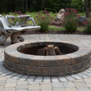 Fire Pits Natural Stone Outdoor Fireplace Kits Shaw Brick