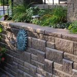 Large garden wall using AB Ashlar Blend bricks